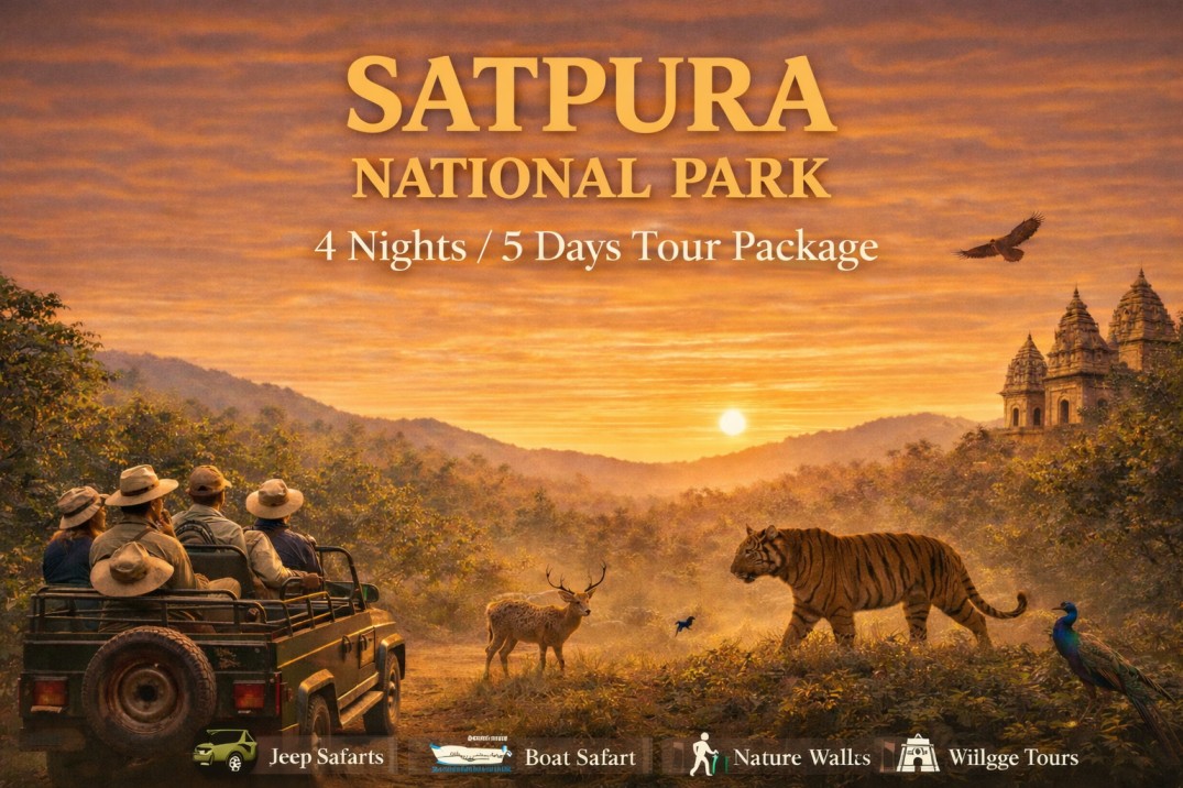 4 Nights and 5 Days Tour Package Of Satpura National Park